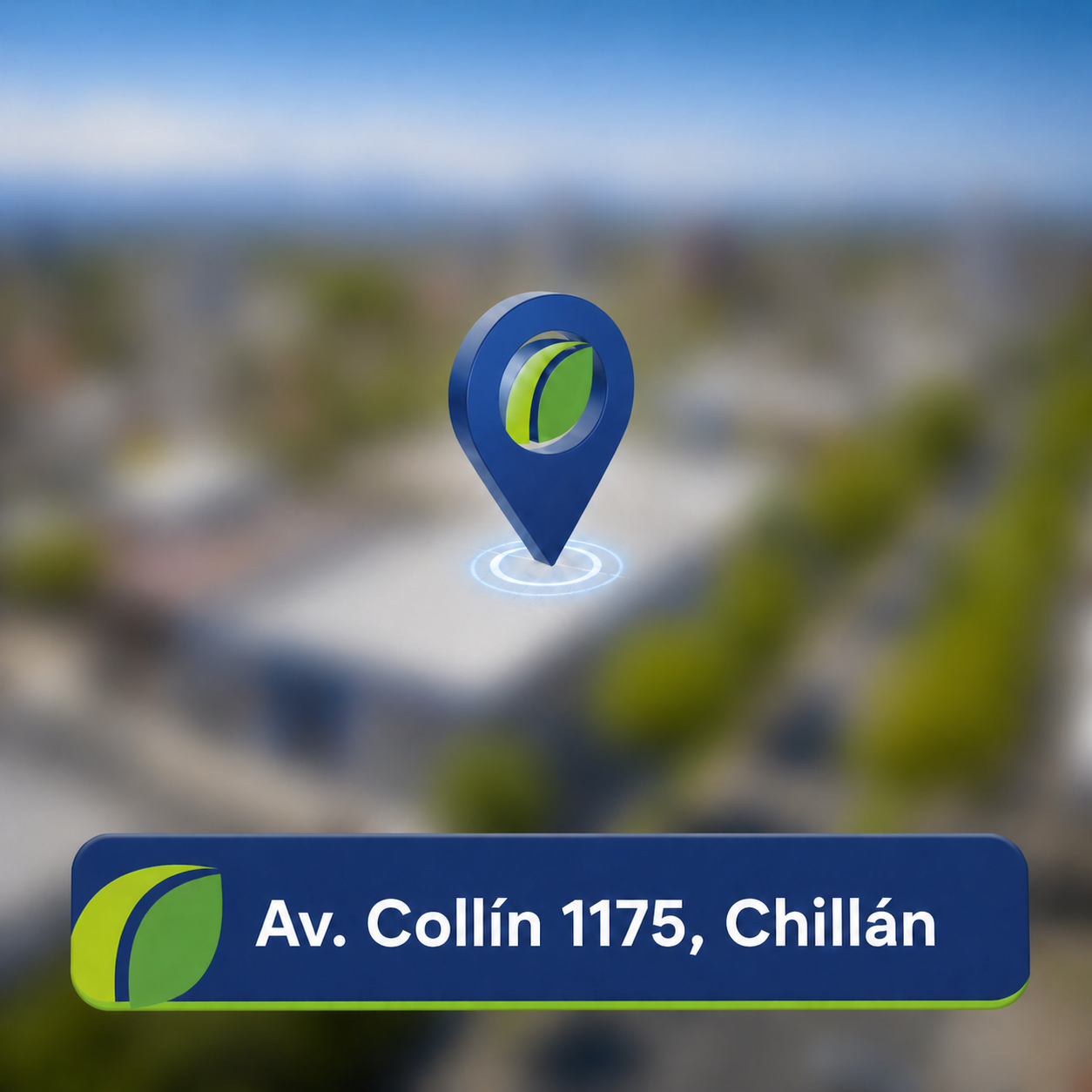 Ubicaci&oacute;n Ecoclick en Av. Coll&iacute;n 1175, Chill&aacute;n