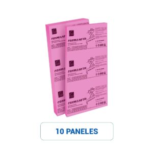 Pack 10 Paneles Aislantes Poliestireno Extruido XPS Foamular® 250 de 50mm