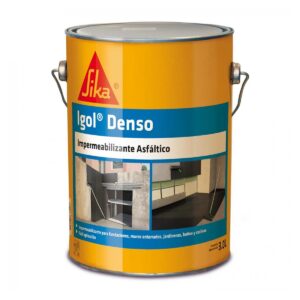 Pack 4 Pinturas Asfálticas Impermeable Igol® Denso de 3L